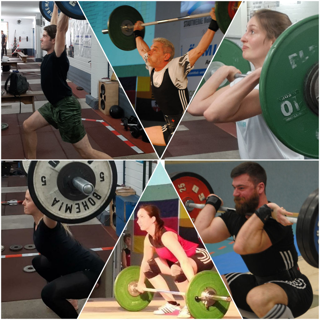 Start - Gewichtheben in Bielefeld