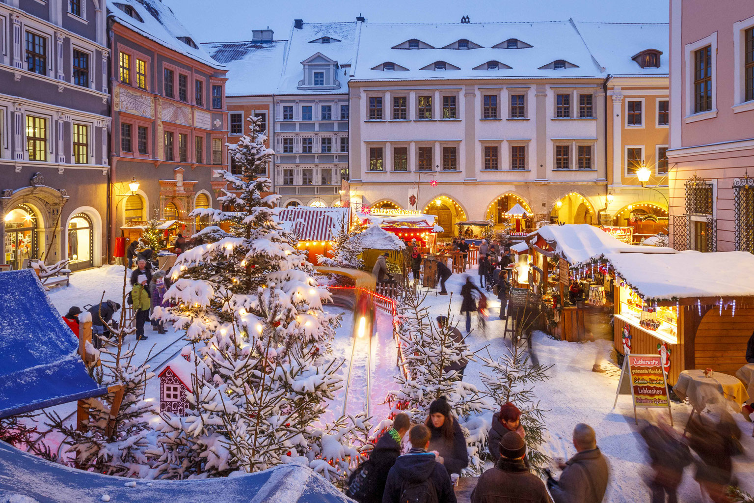 Romantischer Weihnachtsmarkt Schlesischer Christkindelmarkt Gorlitz
