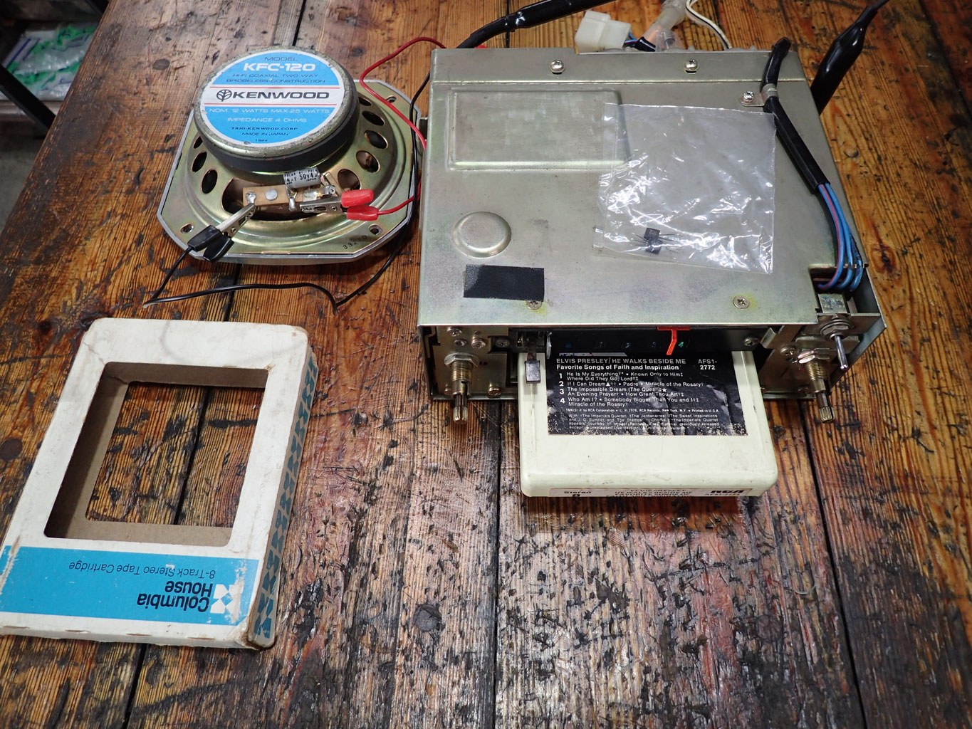 S30Z系の8トラデッキの修理 - 日産旧車達、特にフェアレディー