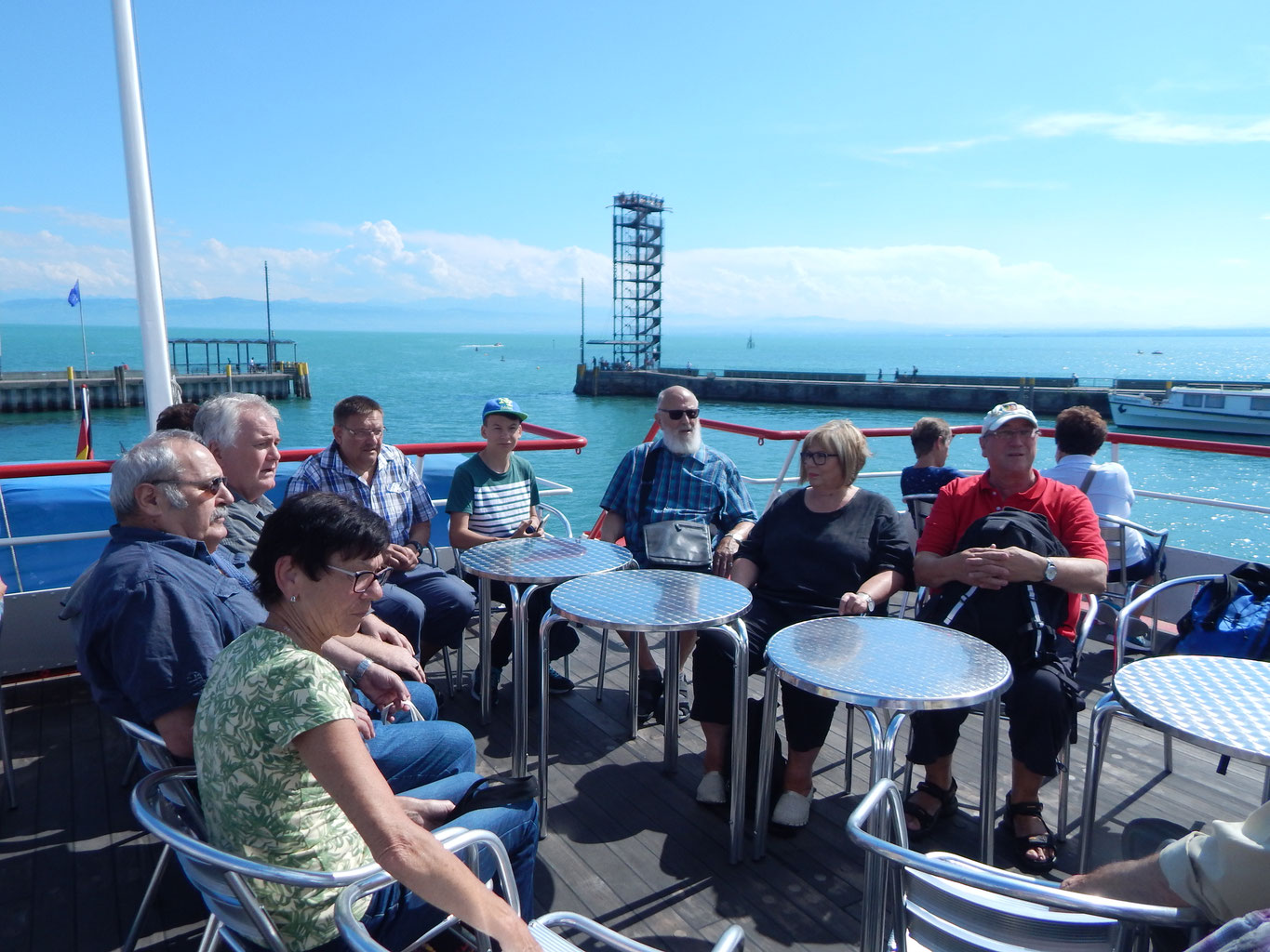 Abendliche Schifffahrt Reservistenkameradschaft Friedrichshafen e.V.