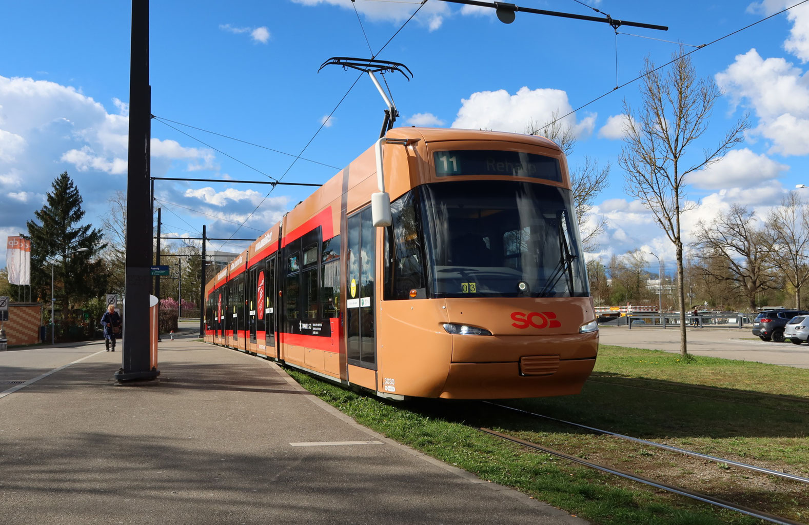 Südostbahn schickt ein TraversoTram in der Stadt Zürich auf Reisen