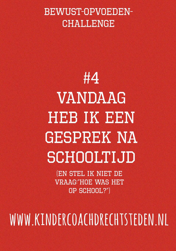 Week van de Opvoeding Challenge 4 Kindercoach Drechtsteden Week van de Opvoeding Challenge 4 Kindercoach Drechtsteden