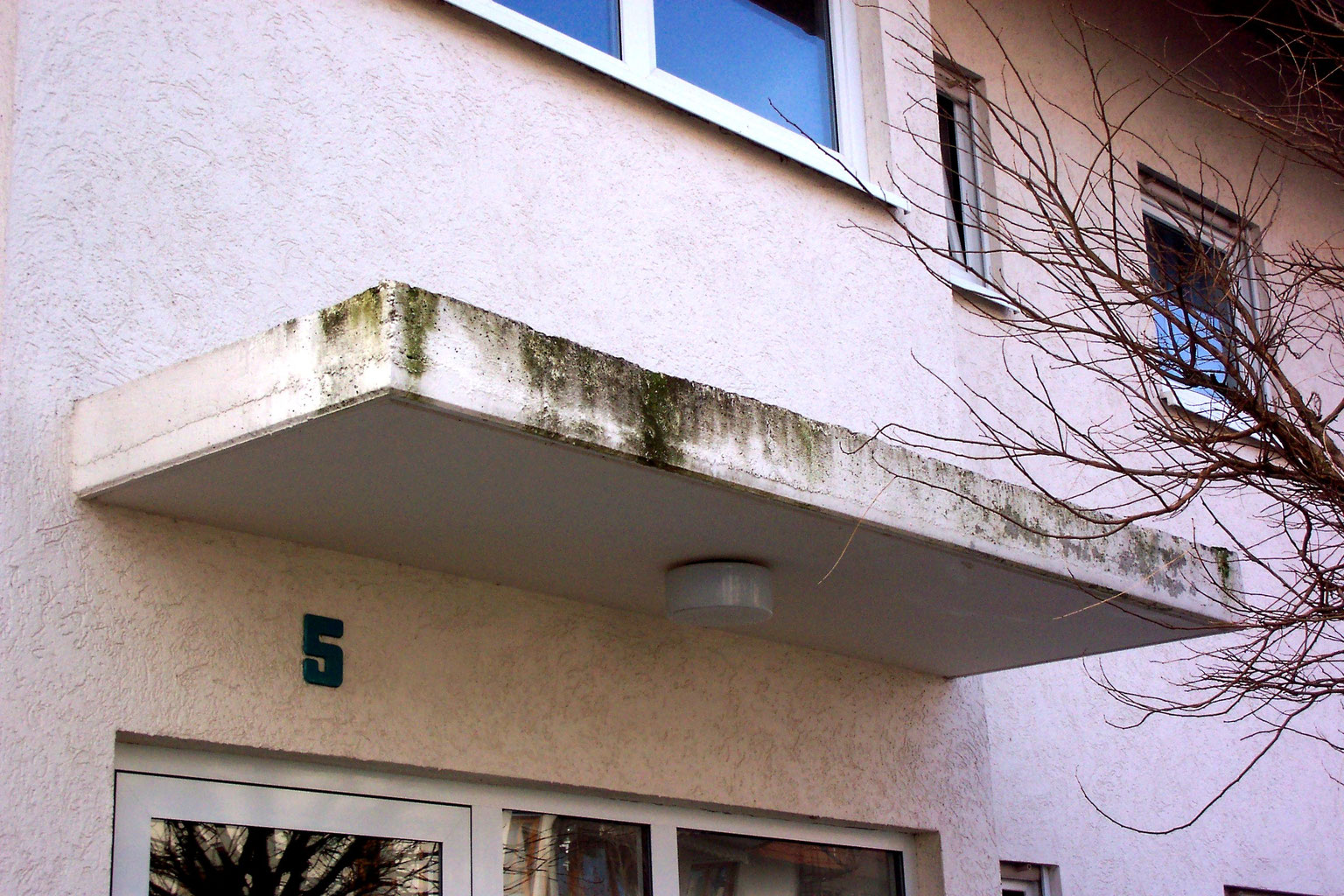 RMF Vordach Überschub P104 - Original - RMF Vordach GmbH | Glasdächer