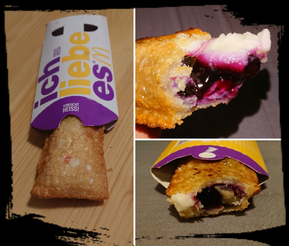 McDonalds Blueberry Cheesecake Style Tasche zuckerwelt im test