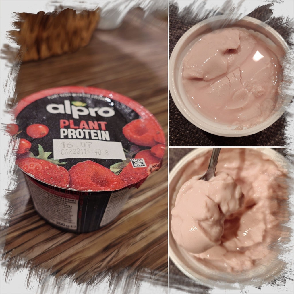 Alpro plant rote Beeren und Banane-Mango - zuckerwelt im test