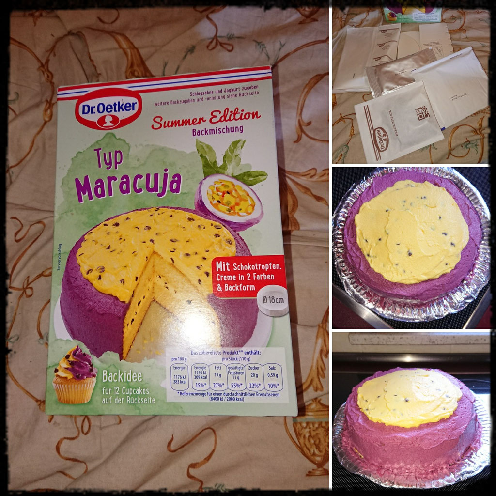 Dr Oetker Maracuja Backmischung Zuckerwelt Im Test