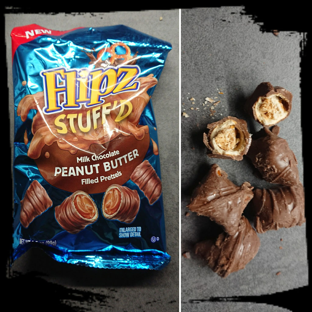 Flipz Stuff'd Milk Chocolate Peanut Butter Filled Pretzels zuckerwelt