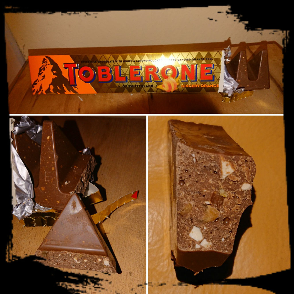 Toblerone Ginger Orange zuckerwelt im test