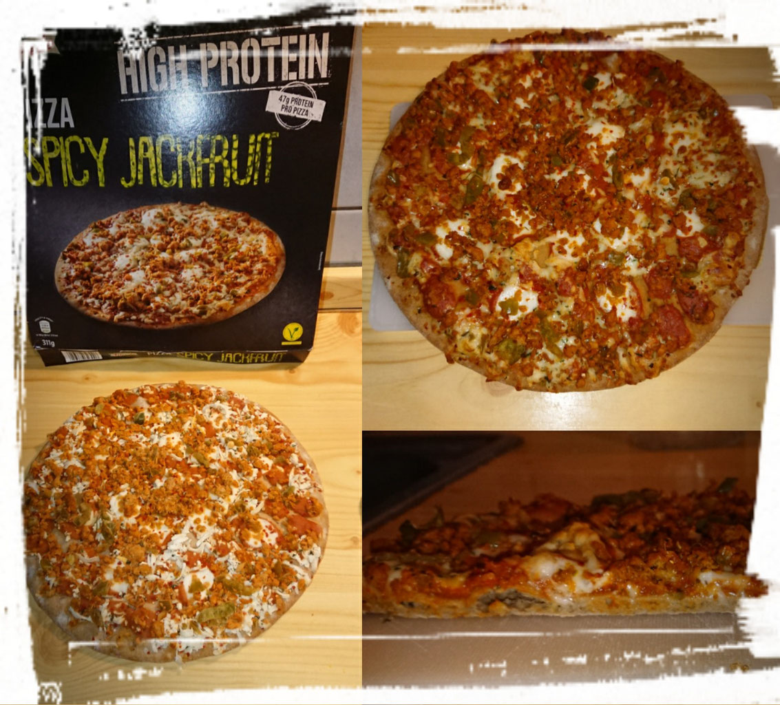 Alfredo High Protein Pizza Spicy Jackfruit zuckerwelt im test