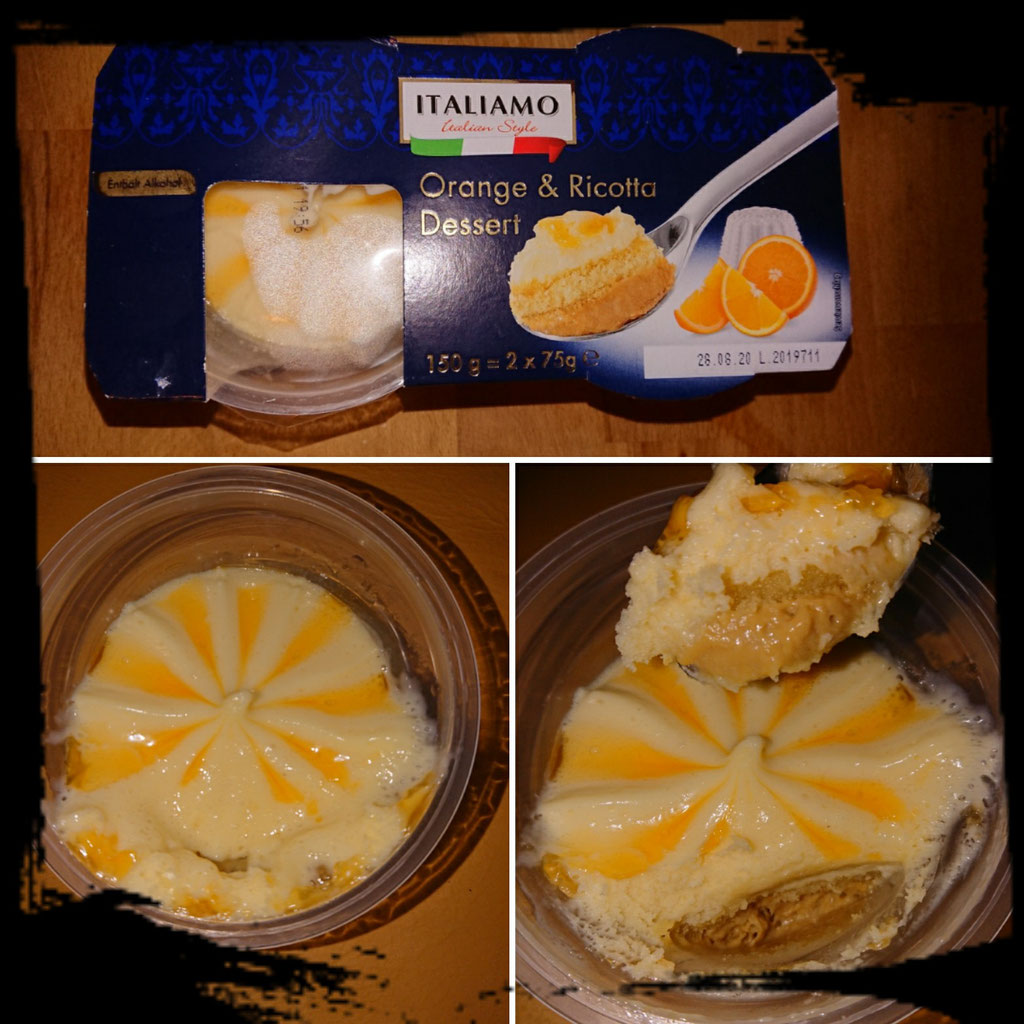 Italiamo Dessert Orange&Ricotta und Strudel zuckerwelt im test
