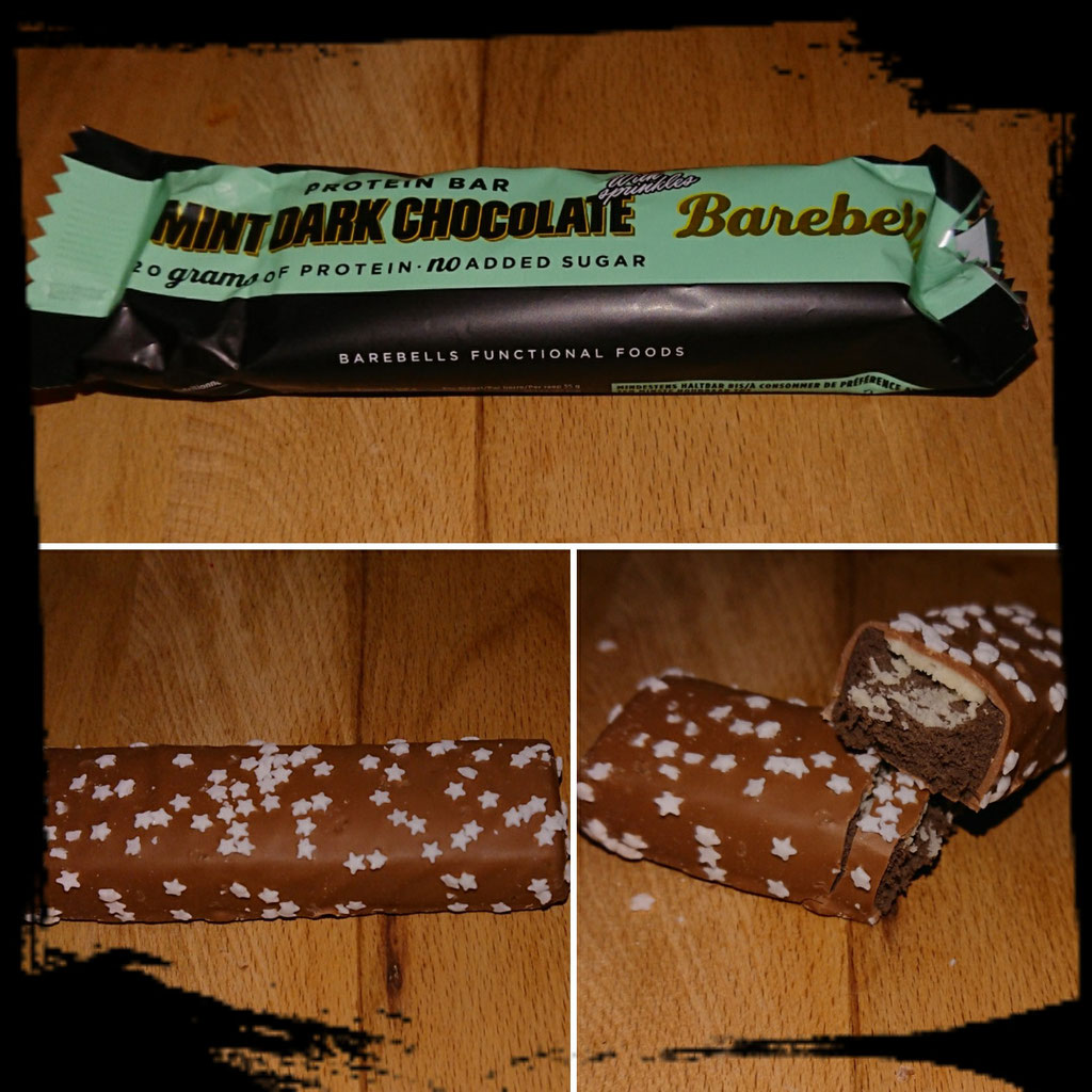 Barebells Mint dark chocolate zuckerwelt im test