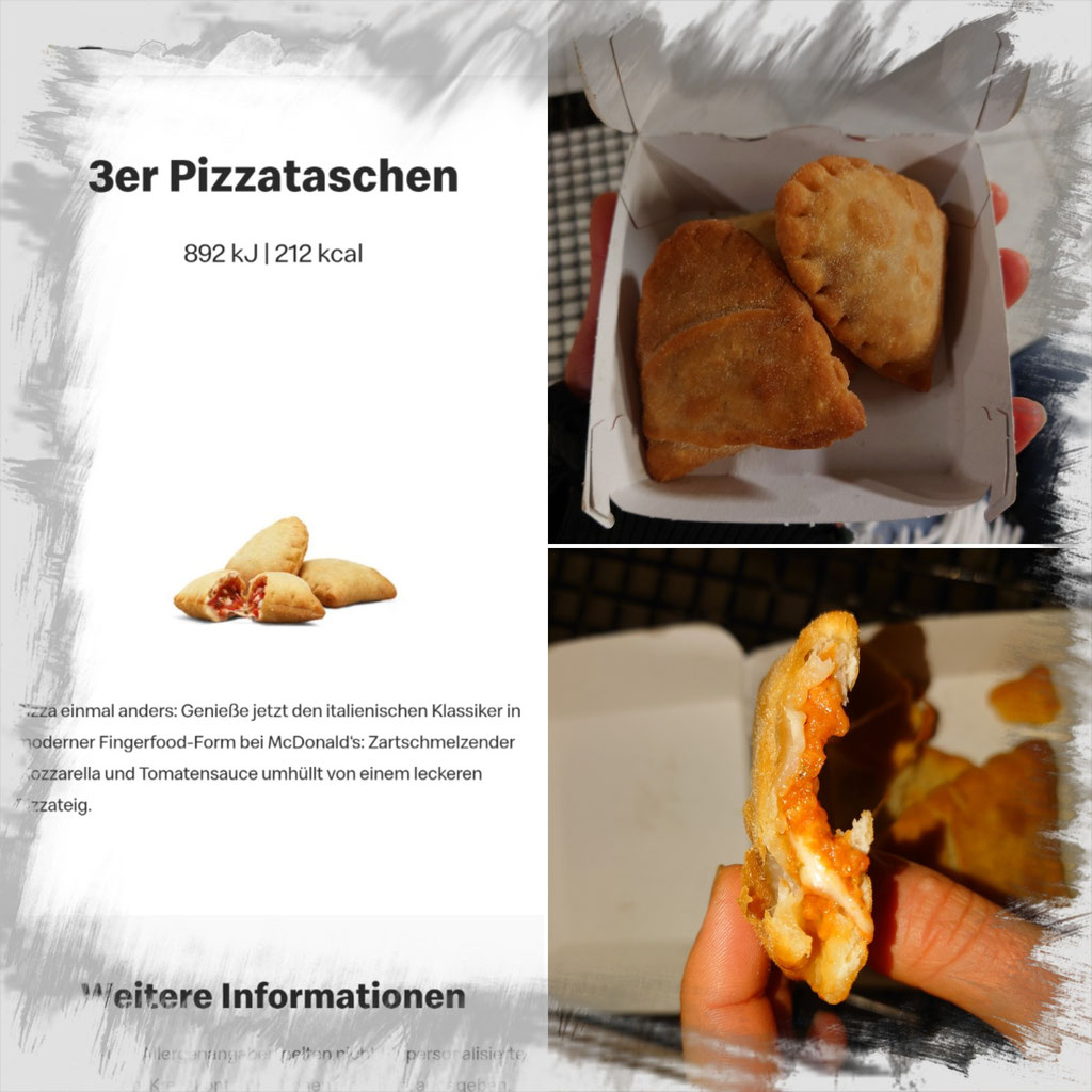 McDonalds Pizzataschen - zuckerwelt im test