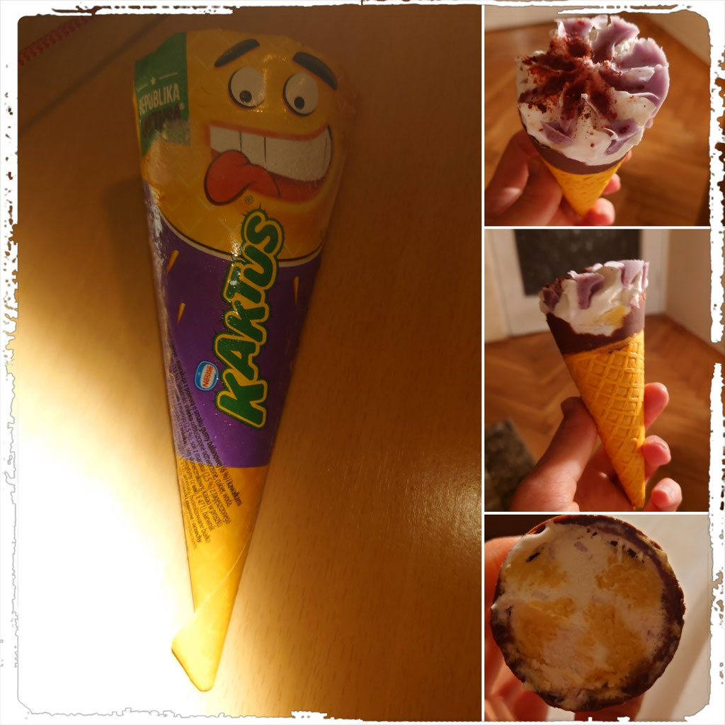 Kaktus Waffeleis grn, gelb oder schwarz - zuckerwelt im test