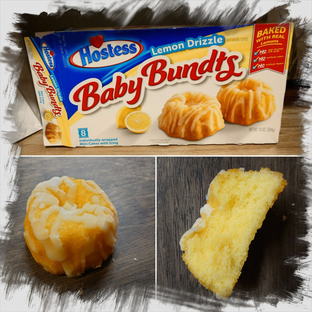 Hostess Baby Bundts Lemon Drizzle, Strawberry Cheesecake, Cinnamon