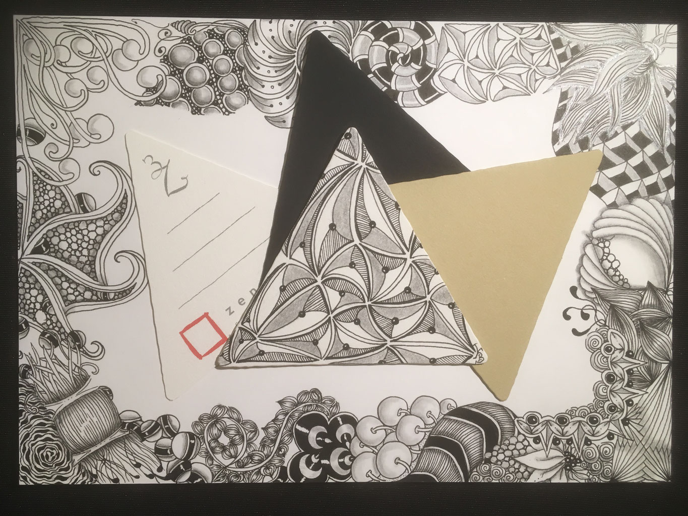 Brandneu 3Z Tiles Zentangle in Würzburg