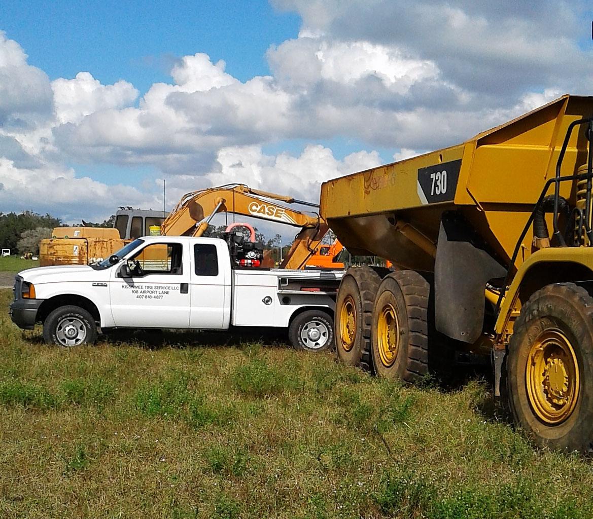 Roadside Commercial Tire Repair Service Kissimmee Tire Service, LLC