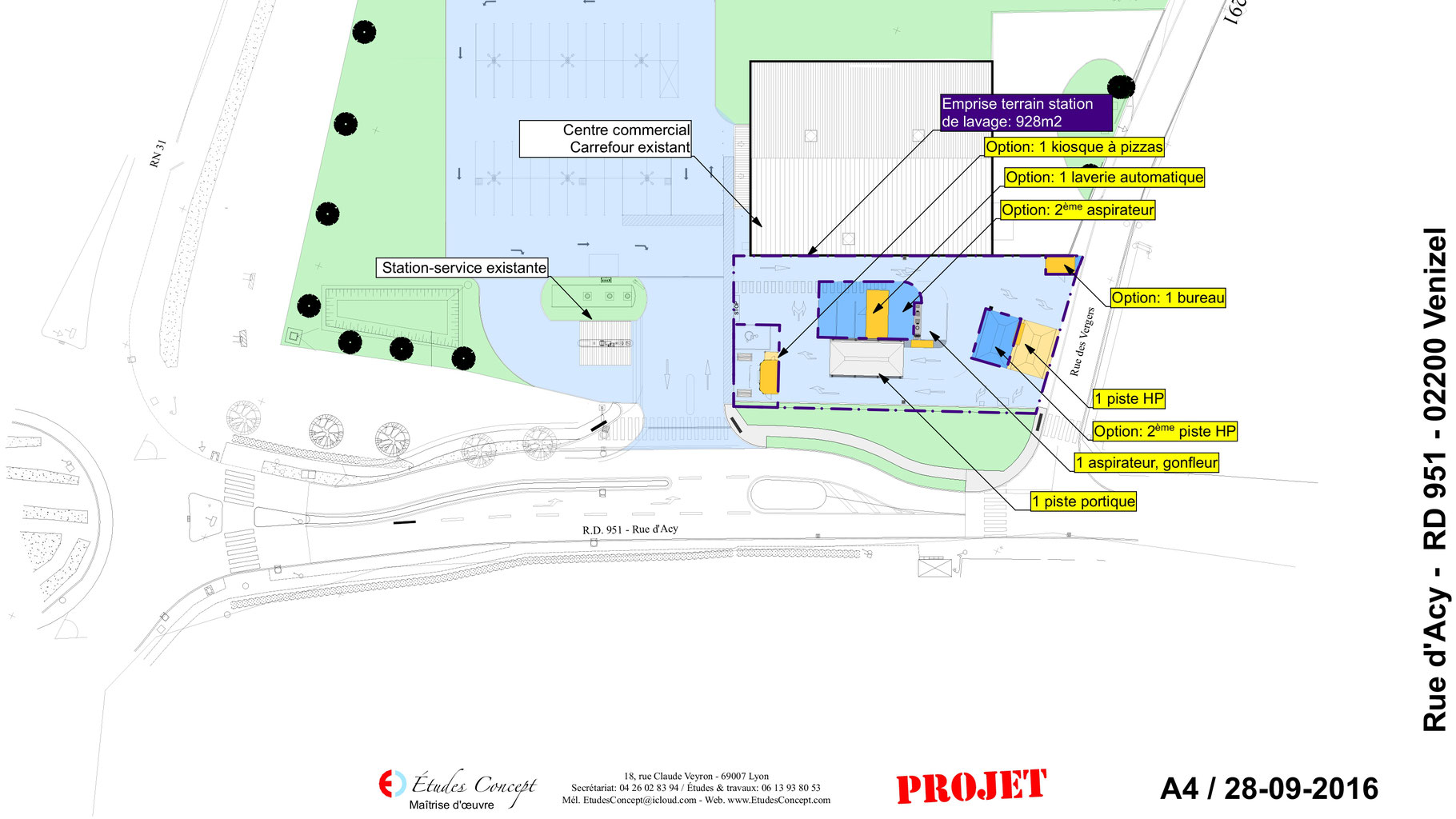 Plan pour station de lavage ETUDES CONCEPT Plan pour station de lavage ETUDES CONCEPT