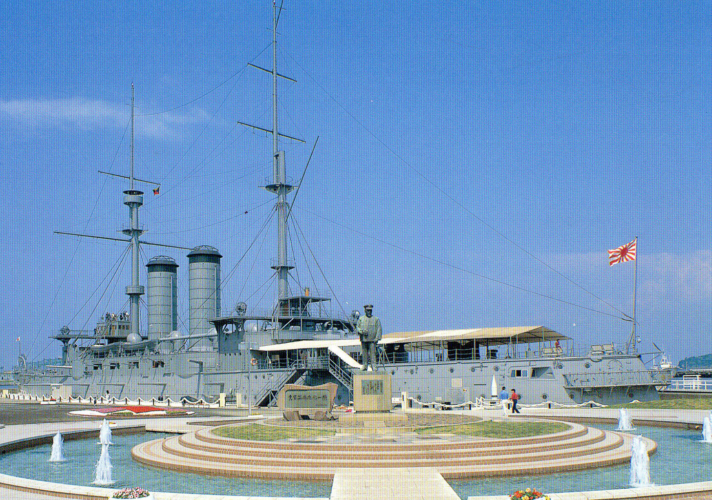 三笠艦橋　盾　美品 三笠艦橋盾美品