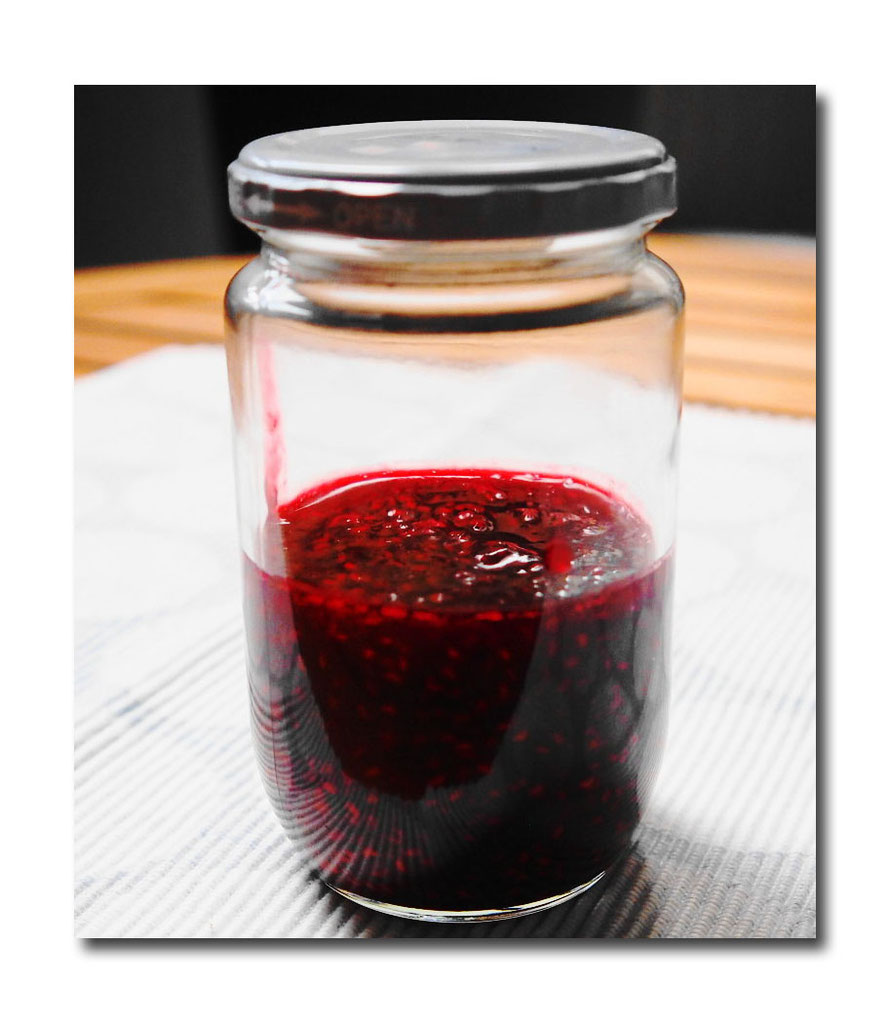 ー 業務スーパー冷凍フルーツ ラズベリー De 手作りジャム ー 想夫恋はダブルで 日田焼きそばに贈る