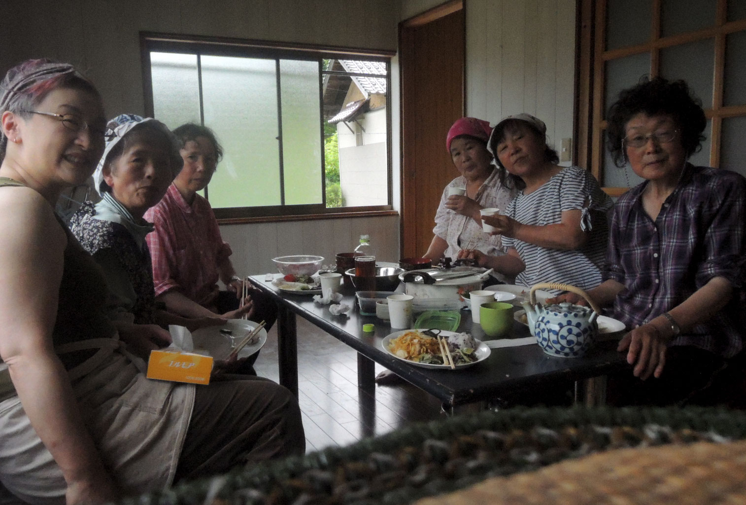 恒例 焼き肉のたれ作り 古民家民宿千屋アウトドアハウス