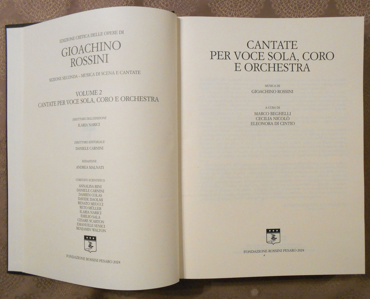 ロッシーニ全集とリブレット集 - akira642 ページ！