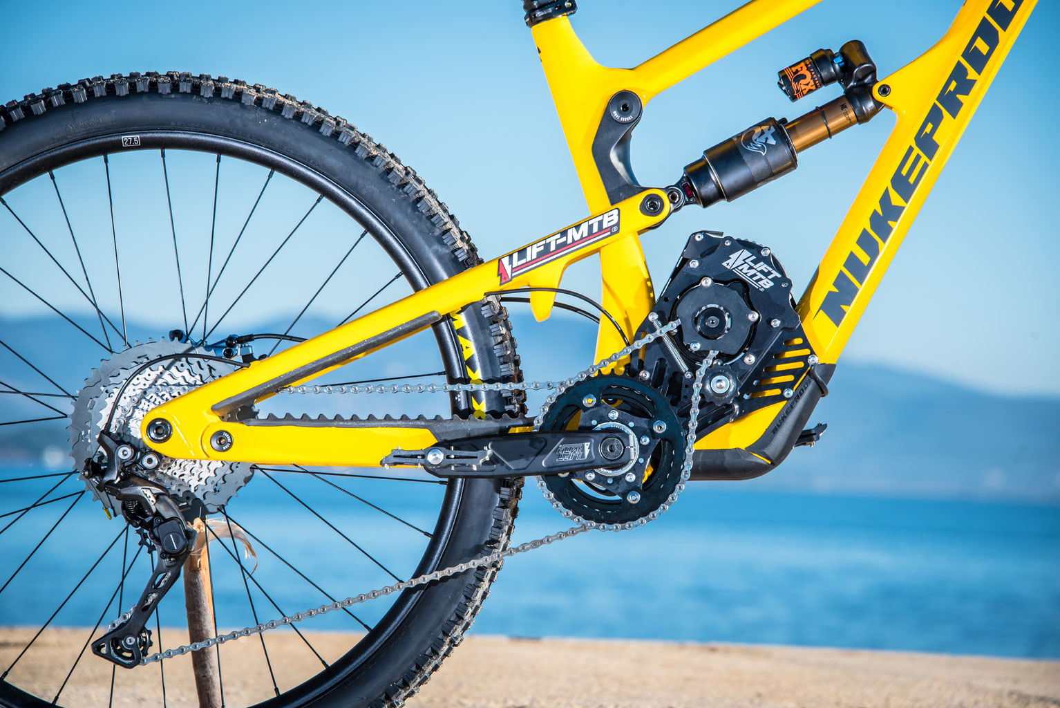 Kit de conversión y motores electricos para bicicletas de montaña
