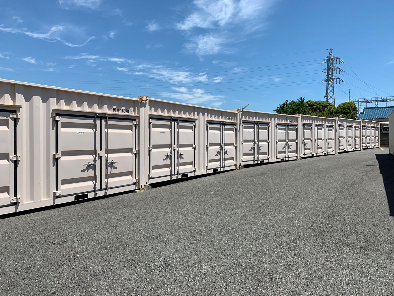 バイクコンテナ小網代（三浦市小網代） 横須賀・三浦のレンタルボックス・トランクルーム｜三協ハウジングの「しまっと