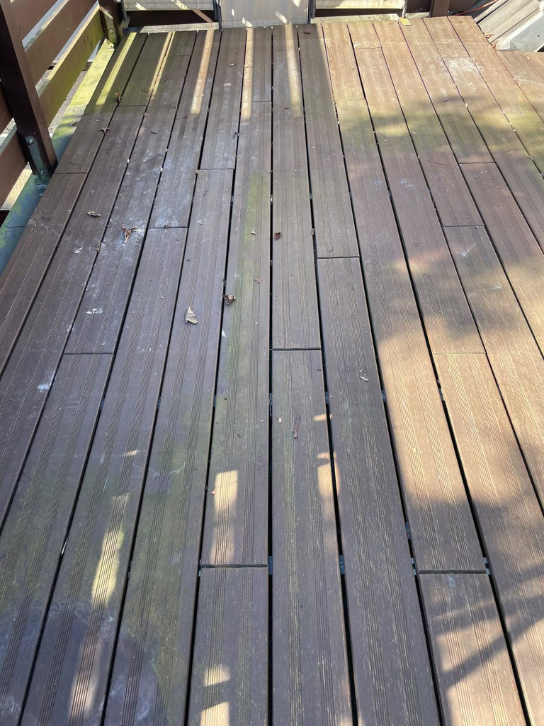 Terrassendielen richtig reinigen. - Bambuskontor