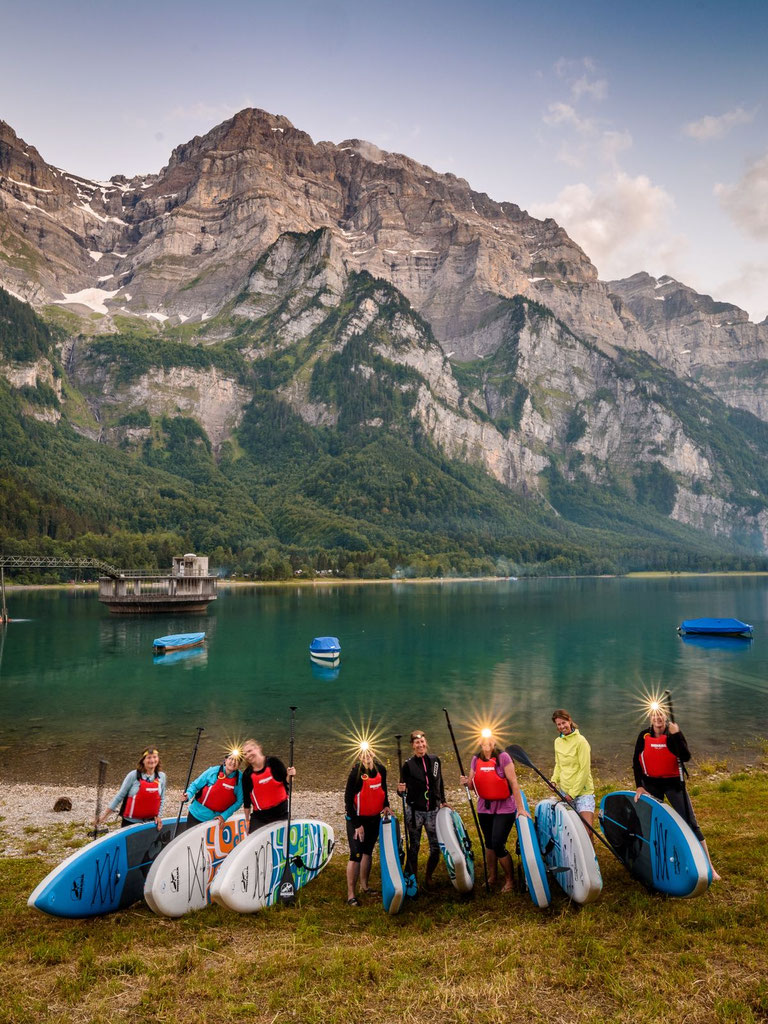 SUPVollmondtour Sempachersee bodyflow Beatrix Bucher