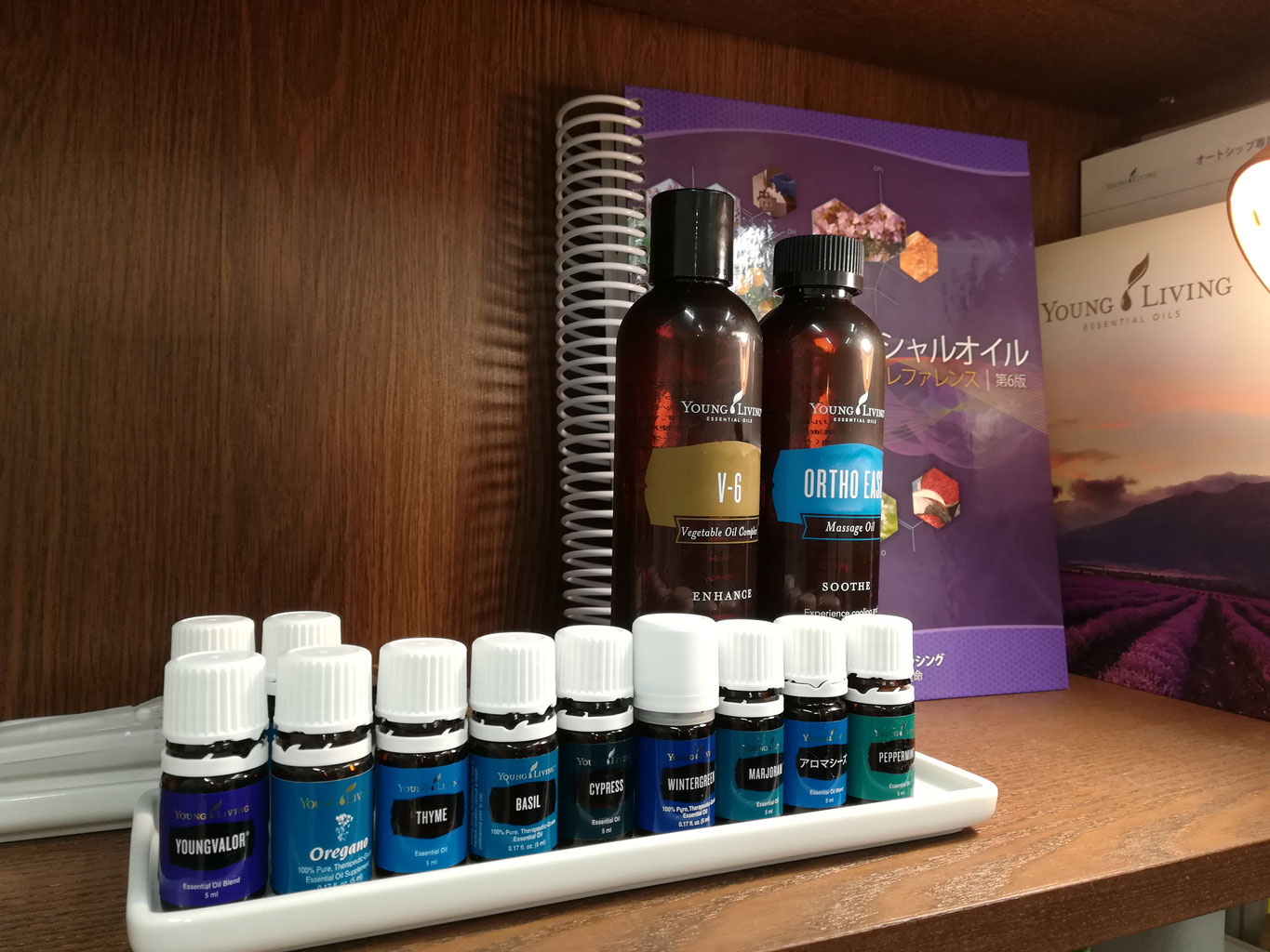 数回使用済み　9本セット　ヤングリヴィング精油　レインドロップ ヤングリビング レインドロップテクニック（オーソイーズ