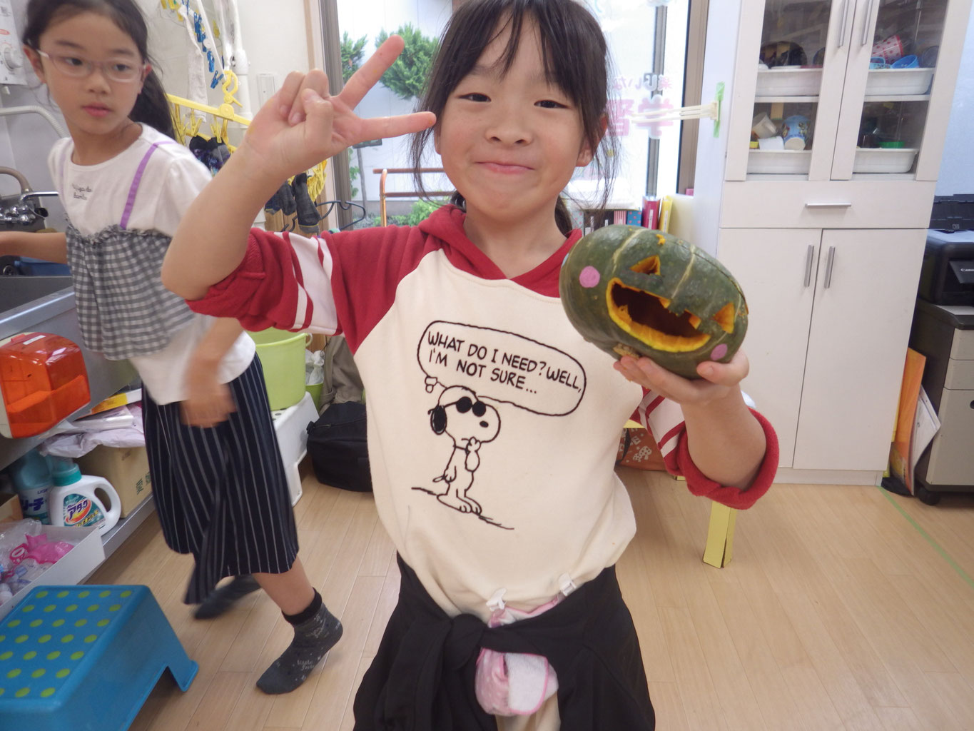 ジャックオーランタンづくり 戸田市と中野区の学童保育ウィルキッズフィールドのHP（戸田市、中野区、さいたま市、蕨