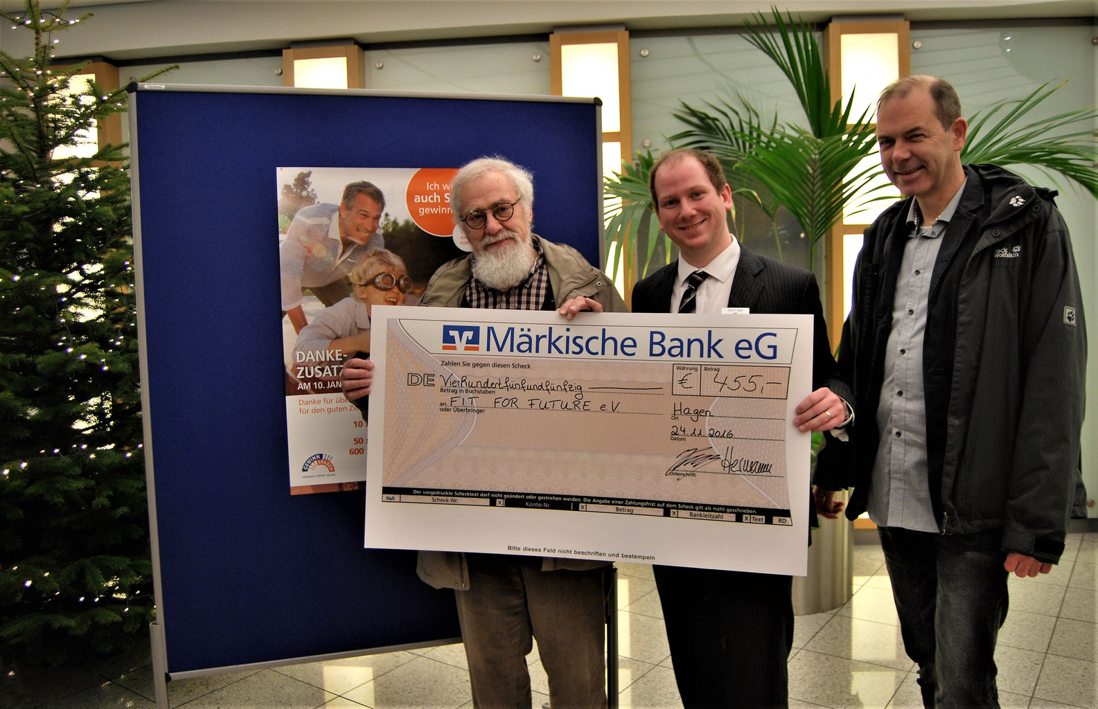 Spende Markische Bank Fit For Future E V Hagen