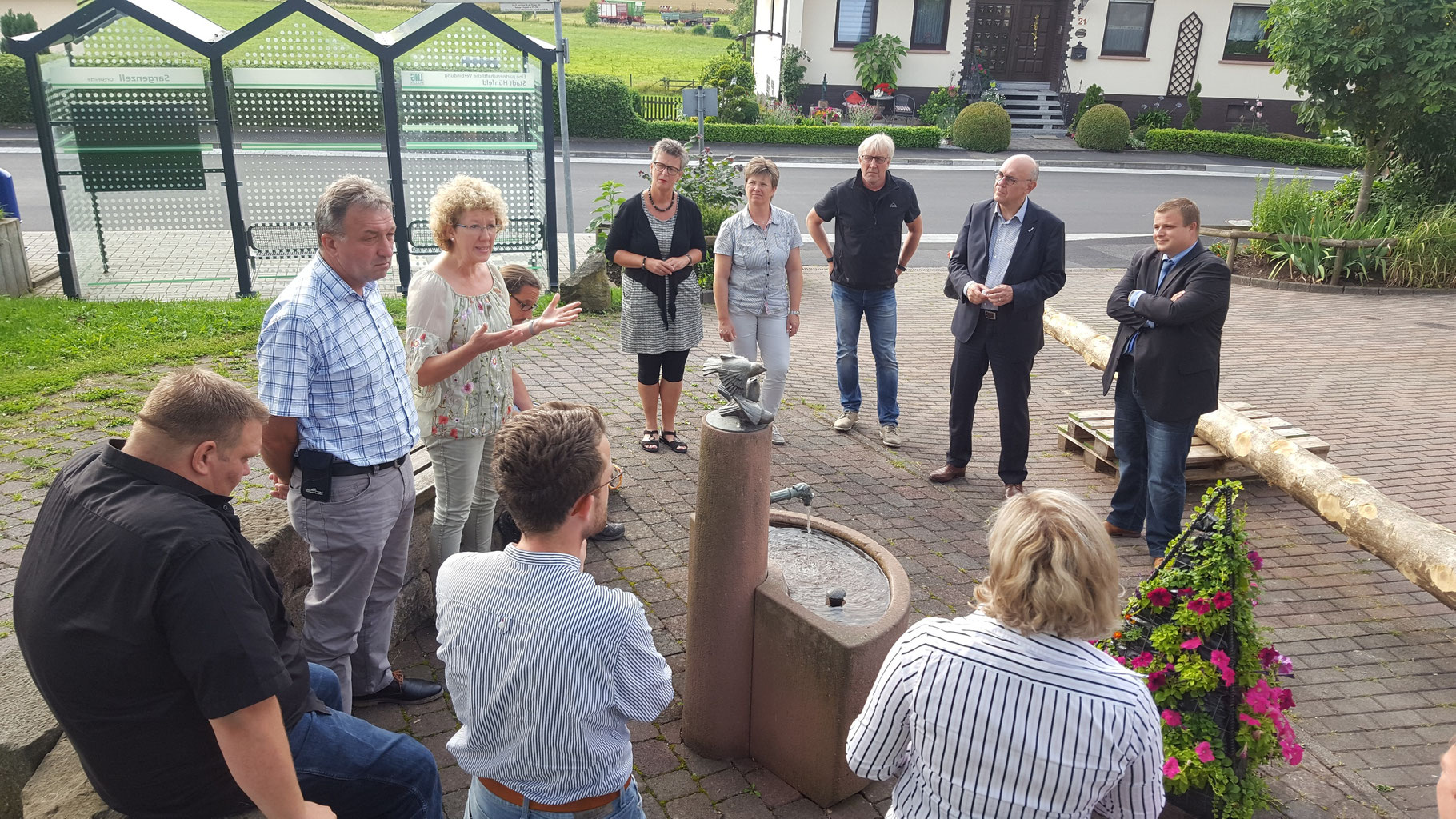 CDUSommertour / Fraktionsbesichtigung in Sargenzell CDU Hünfeld