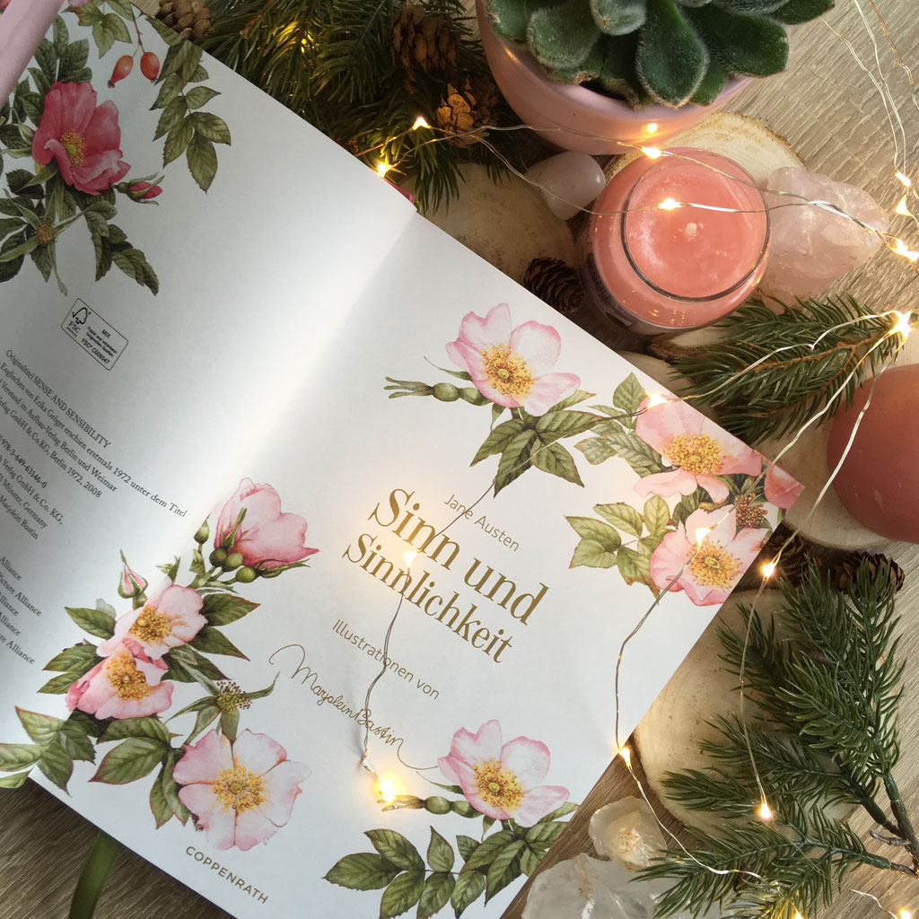 Jane Austen Sinn und Sinnlichkeit bookwonderlandxs Webseite!