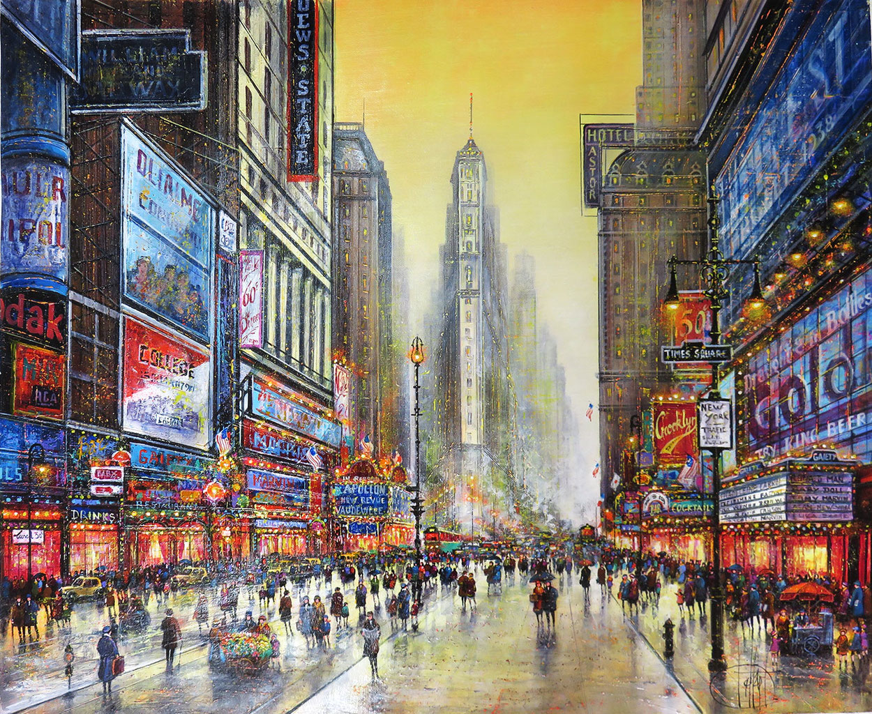 ニューヨーク - Official Website Artist painter 【Guy DESSAPT