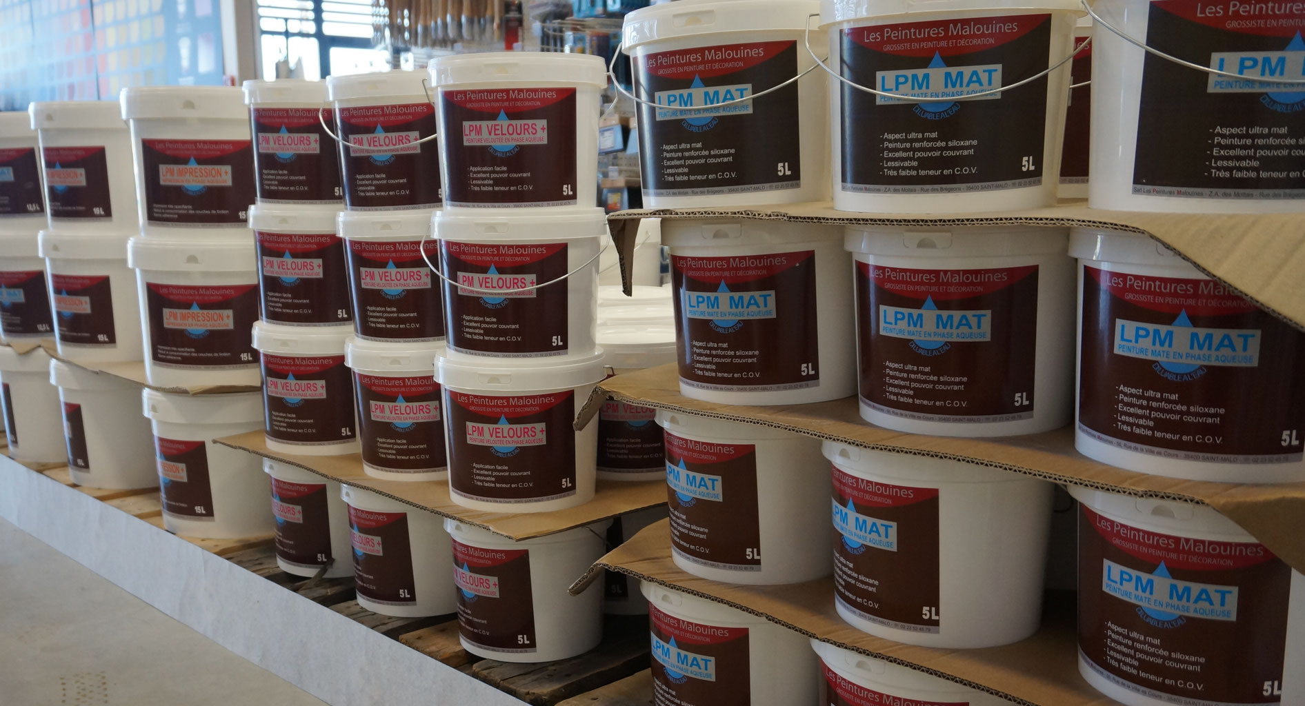 Gamme Décorative Les Peintures Malouines