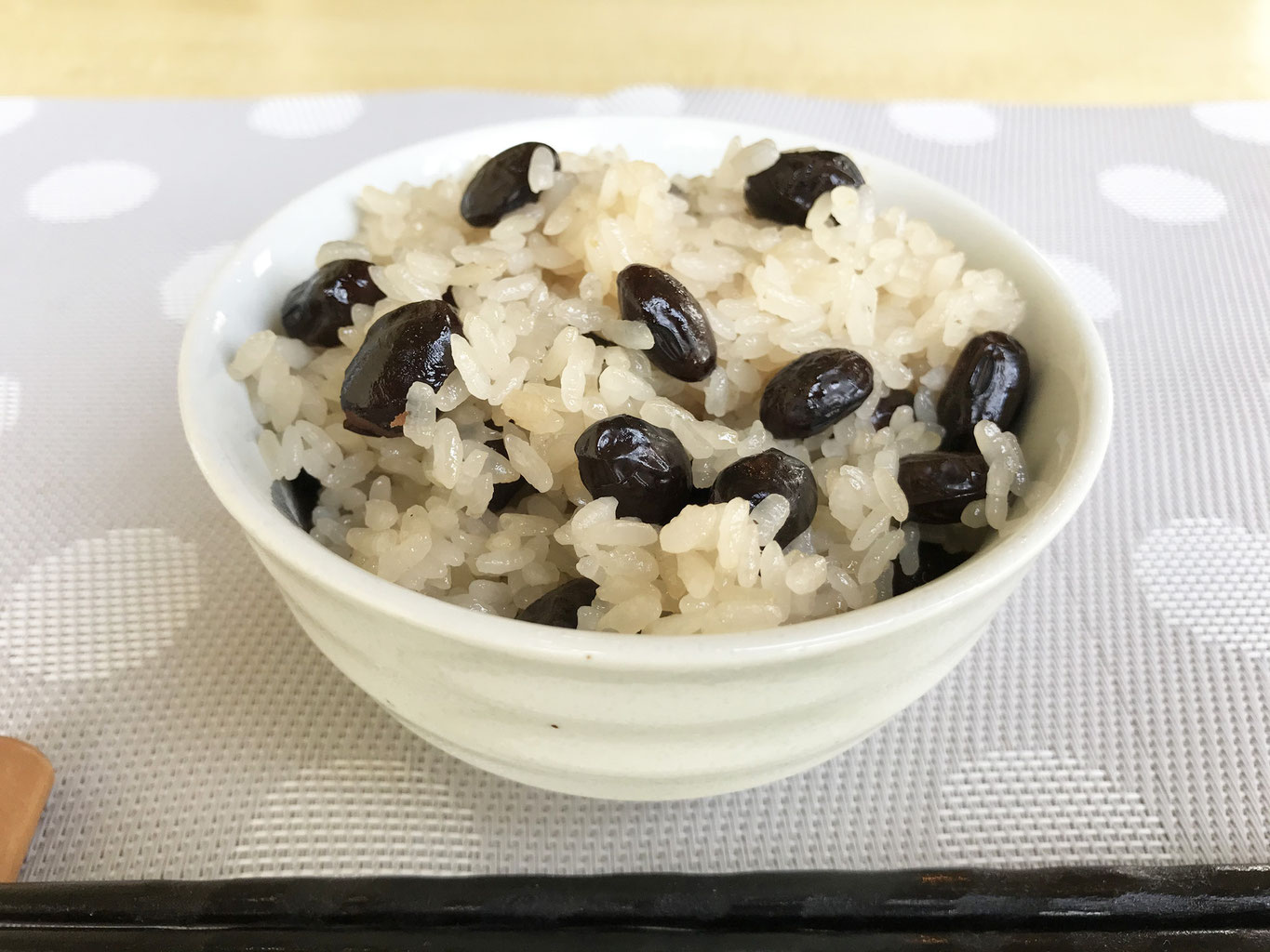 黒豆レシピ つり甘なっと しぼり黒豆