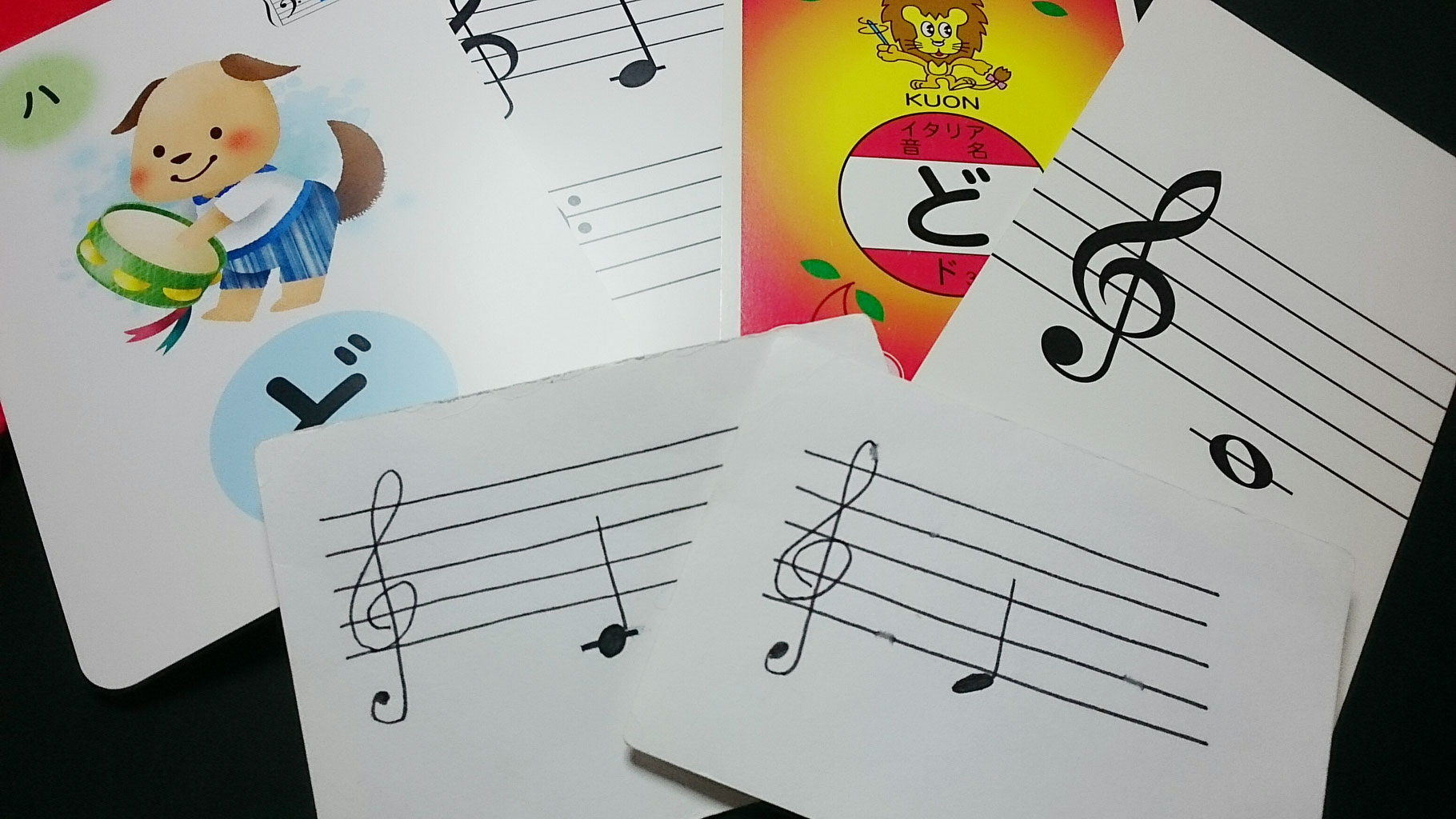 音符カードについて Joyful Piano Lesson ページ 音符カードについて Joyful Piano Lesson ページ