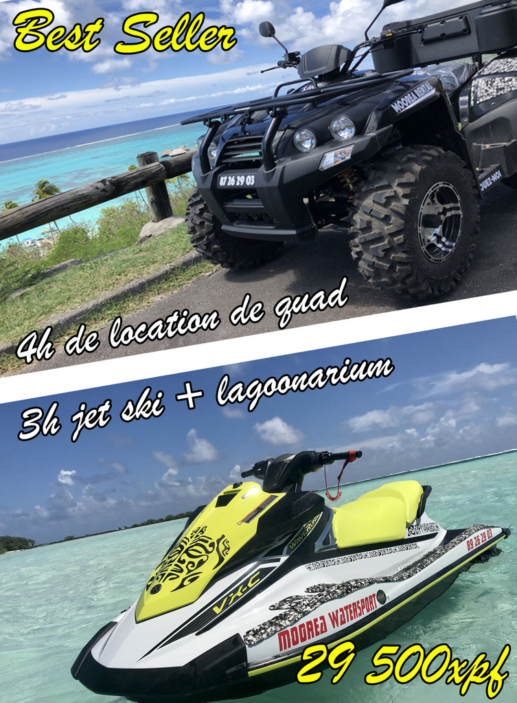 Moorea flyboard, hoverboard, jet ski, Waverunner towable tubing Moorea
