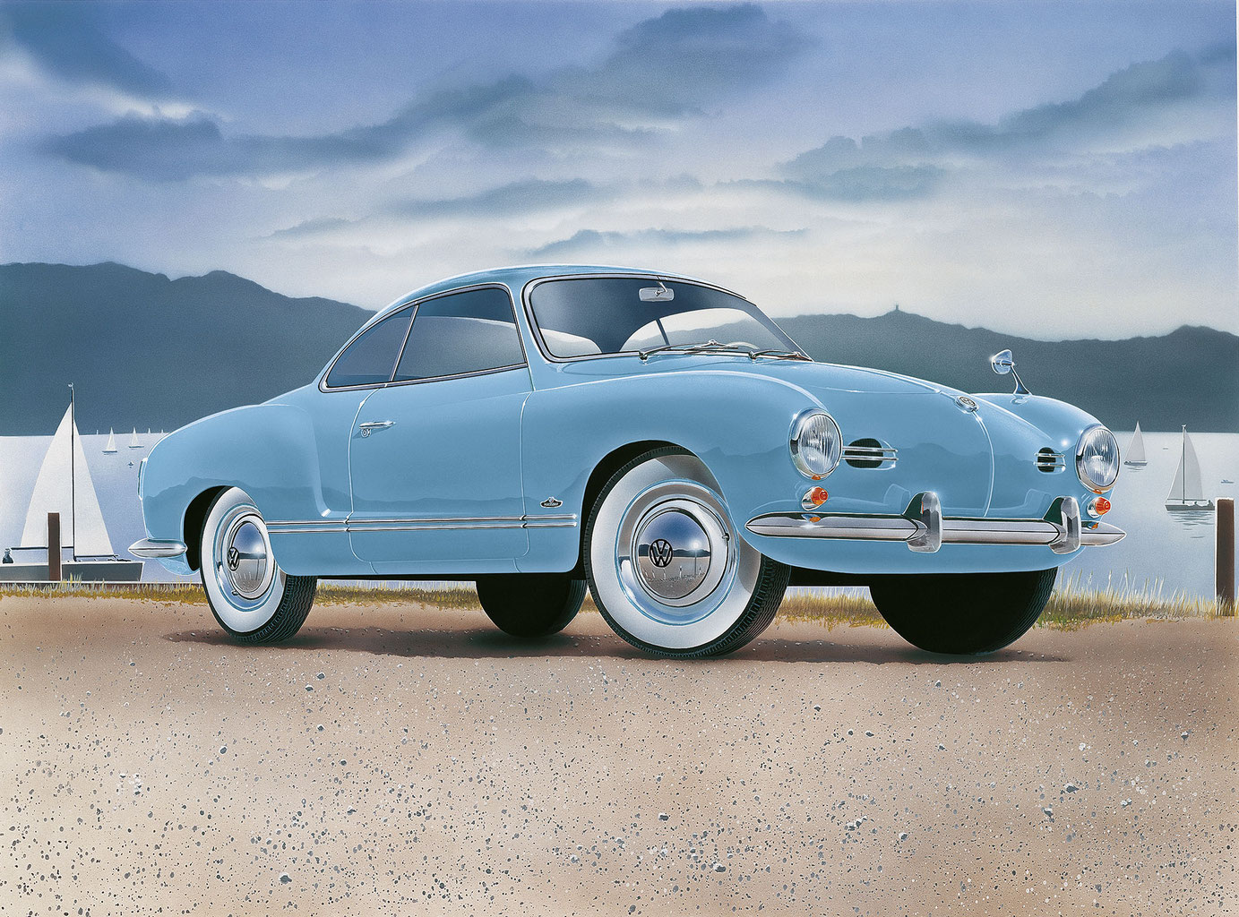 VW Karnann Ghia - 1/16 by Revell - Michael Franz Creations