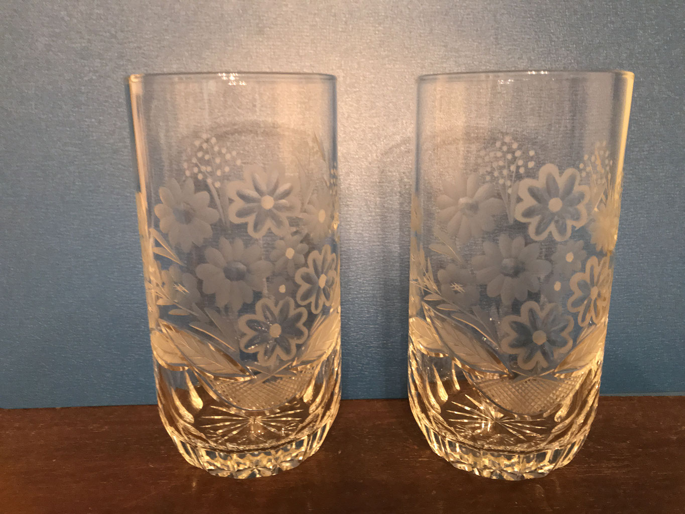 96歳切子とサンドブラスト職人の技 - 藤本硝子加工所～切子～