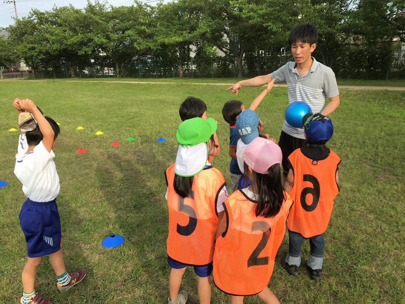 「知育」「体育」「創育」「食育」「徳育」プログラム 育サポ Orange オレンジ