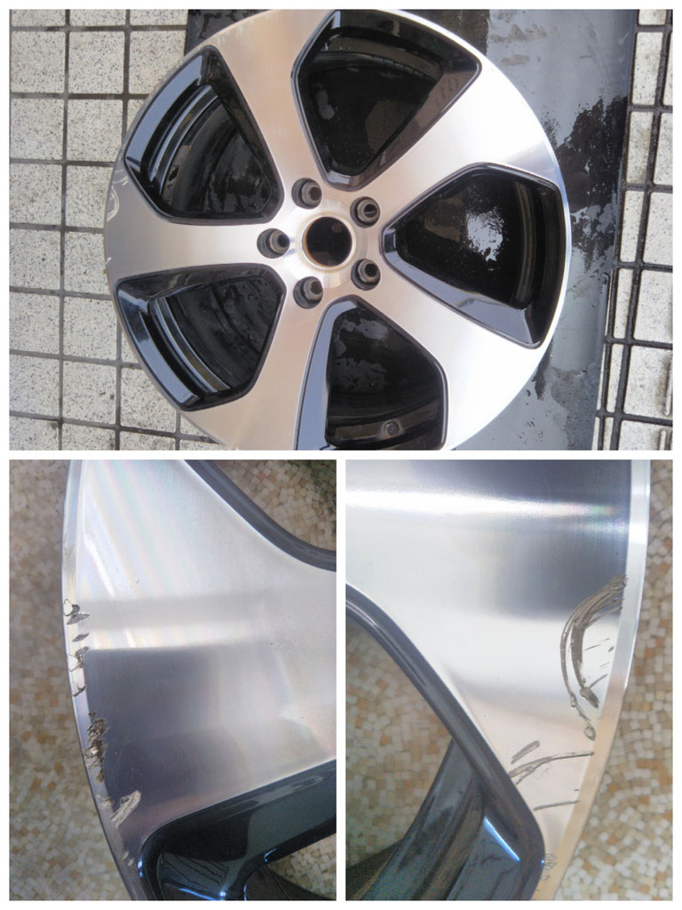 ダイヤカットホイール施工 ゴルフgti トータルリペア カインド ダイヤカットホイール施工 ゴルフgti トータルリペア カインド