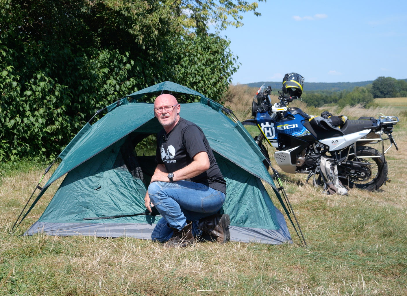 Video: Das 3-Sekunden-Zelt von Reactive Outdoor - Wolfs private Website  ber Motorrder und Reisen