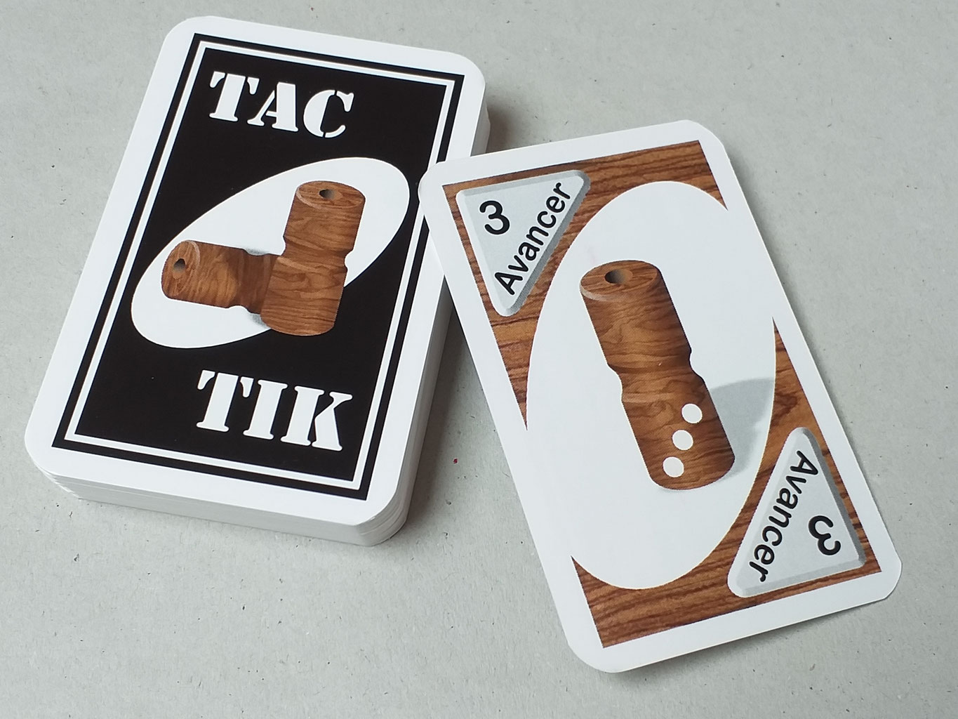 où TROUVER le JEU TAC TIK Jeux de cartes personnalises