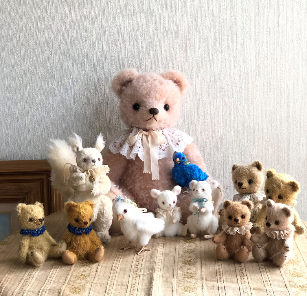 doti potti くま ぬいぐるみ dotipotti アーティストベア dotipotti