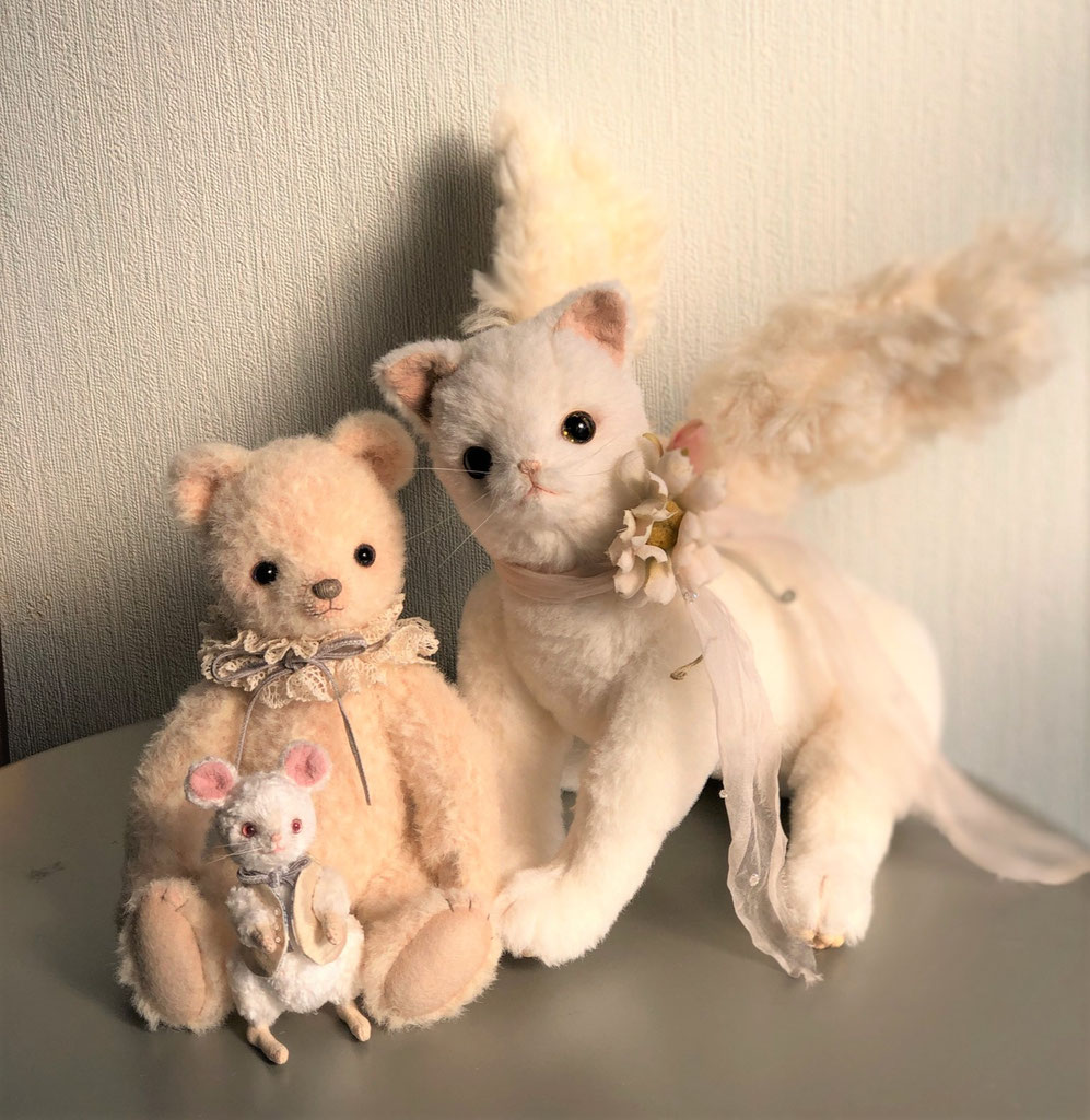 ご購入前にお問い合わせ下さいオッドアイクリスタルネコリング12