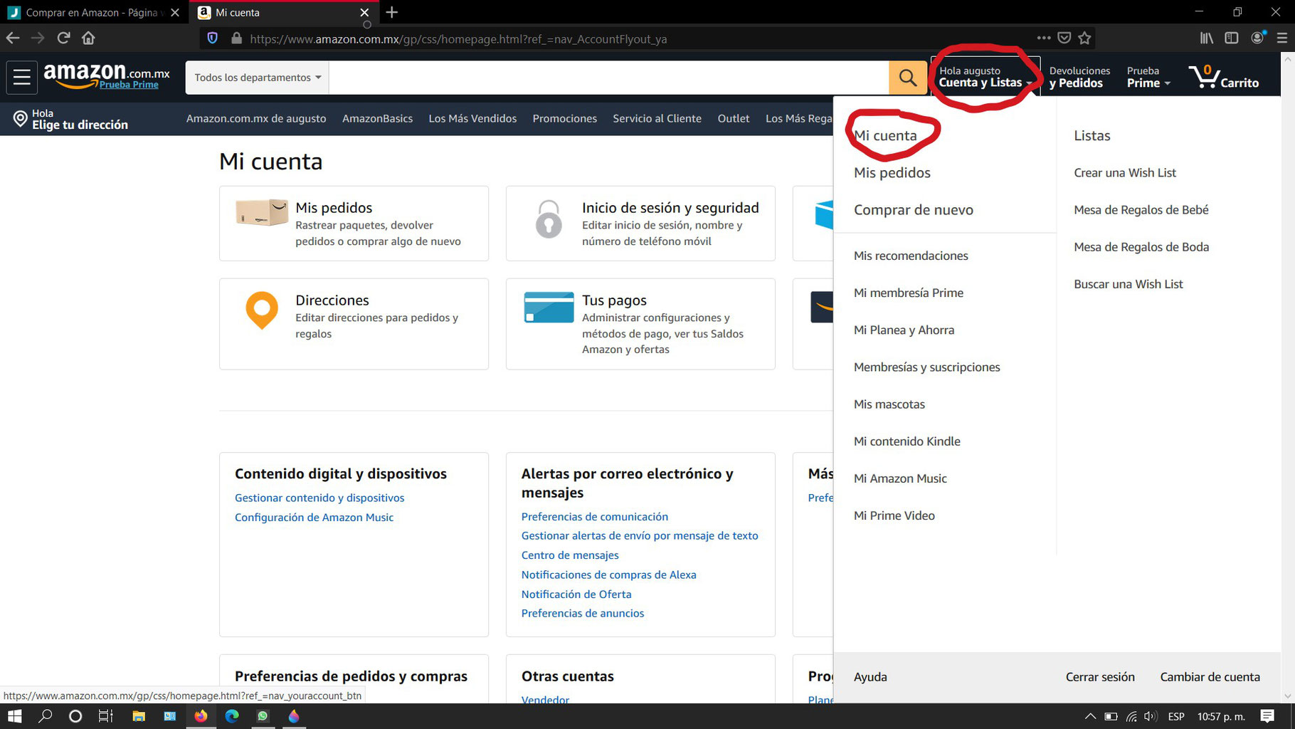 ¿Como agregar mi direccion de envio? - Página web de - Como Cambiar La Direccion En El Correo Postal