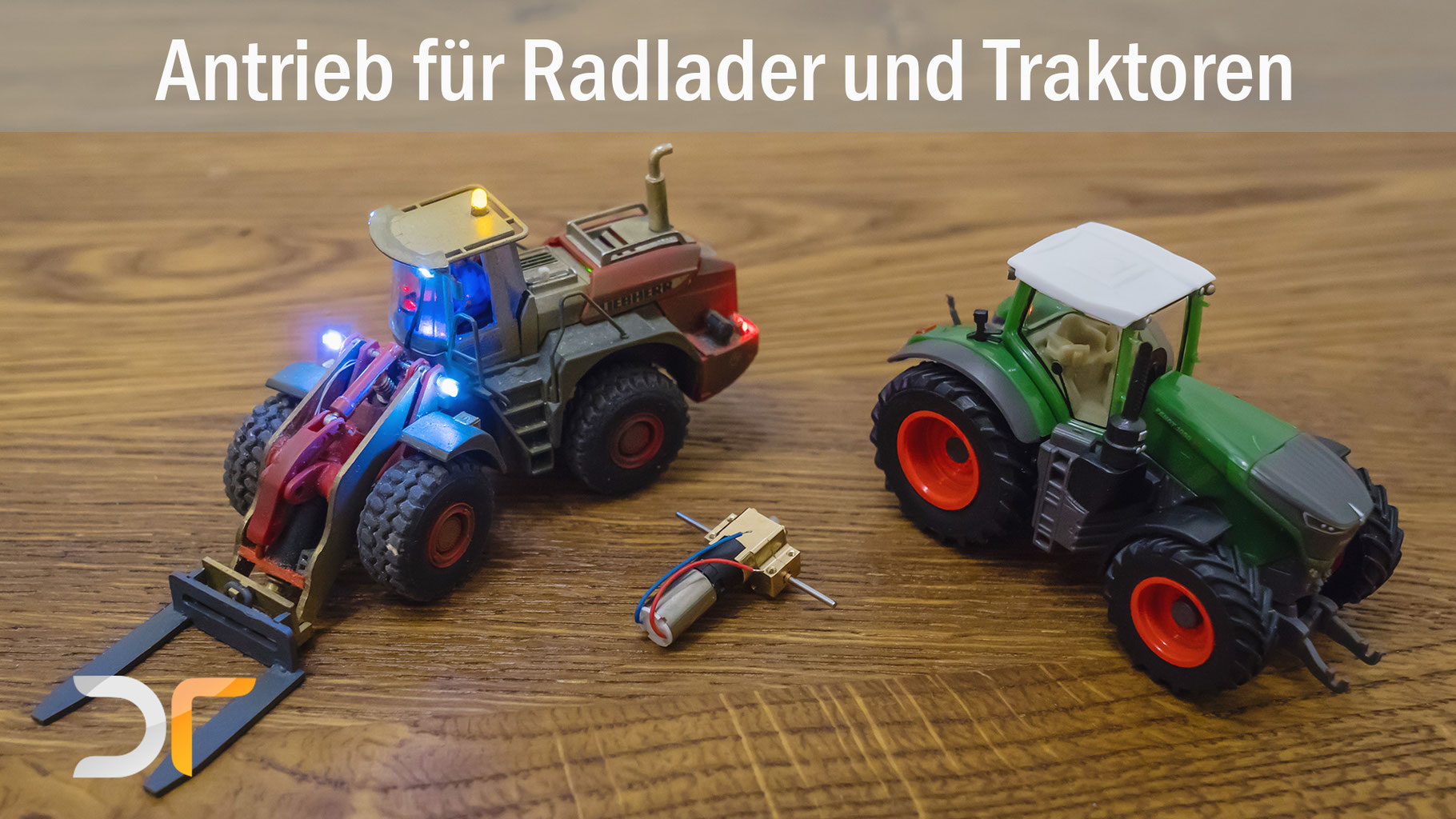 Tutorial - Getriebebausatz für Radlader und Traktoren im ...