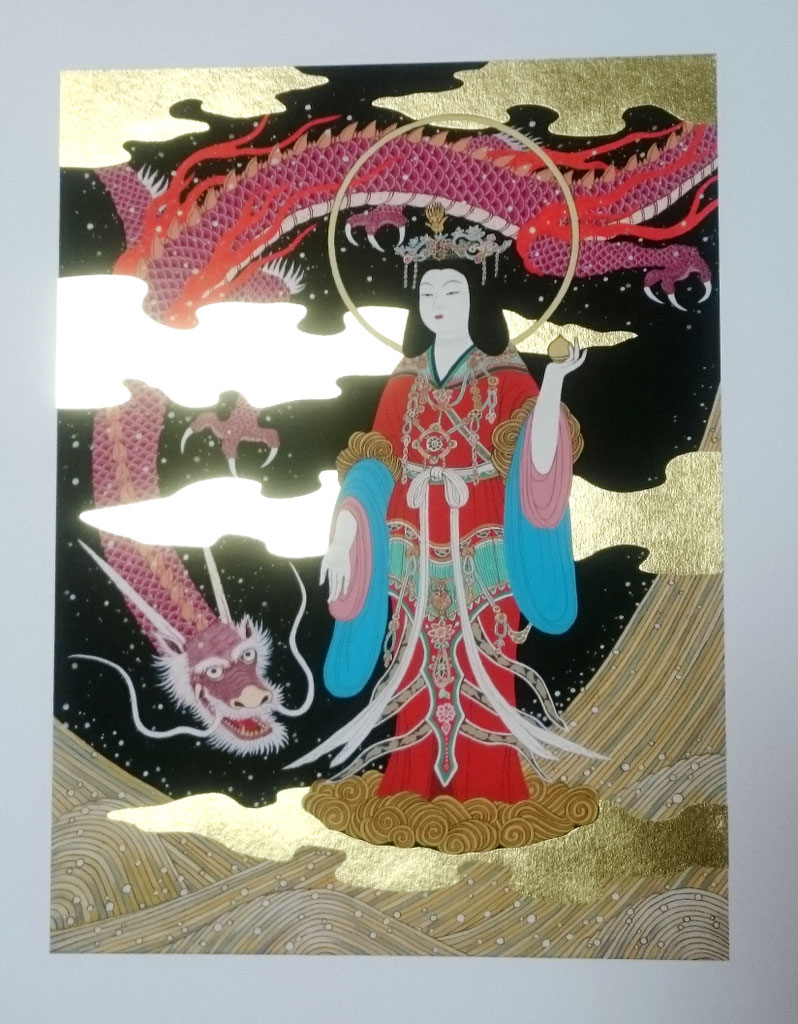 姫吉祥天 吉祥天 - 能絵館 Noh-e